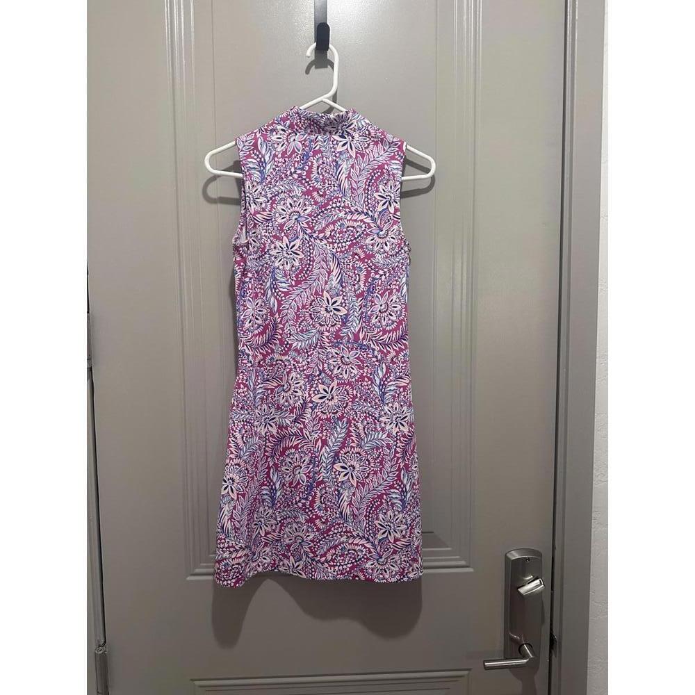 Tommy Bahama Women's Golf Dress XS Floral Sleeveless - Picture 4 of 4